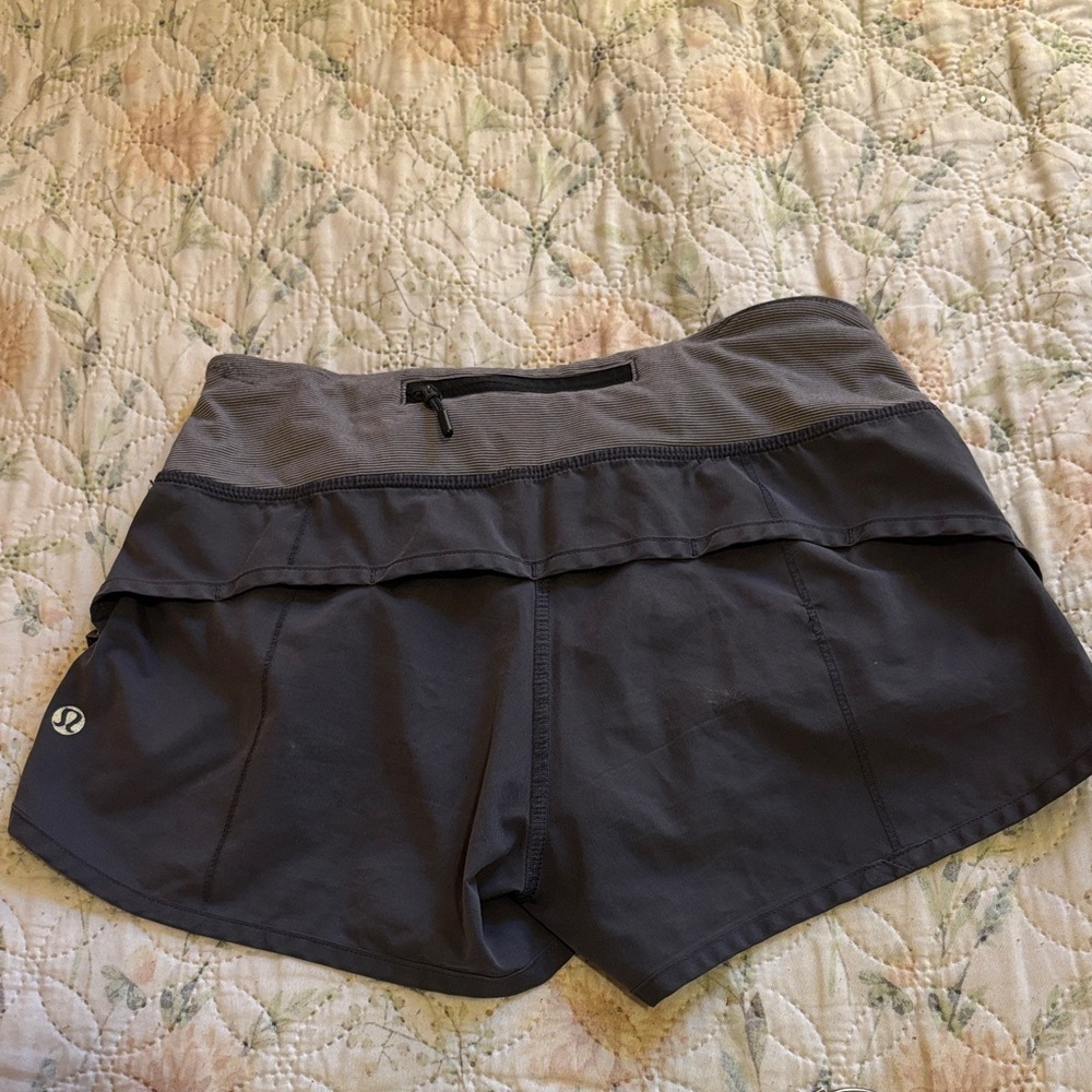 lululemon athletica Charcoal Women's Athletic Shorts